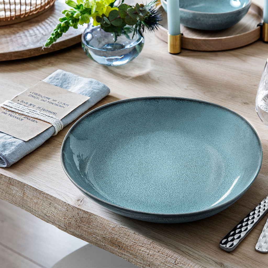 like. by Villeroy & Boch Lave glacé Schale flach 28x27x4,3cm