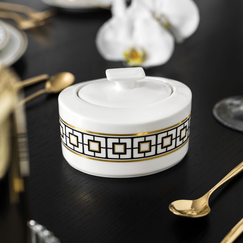 Villeroy & Boch Signature MetroChic Zuckerdose 6 Pers.