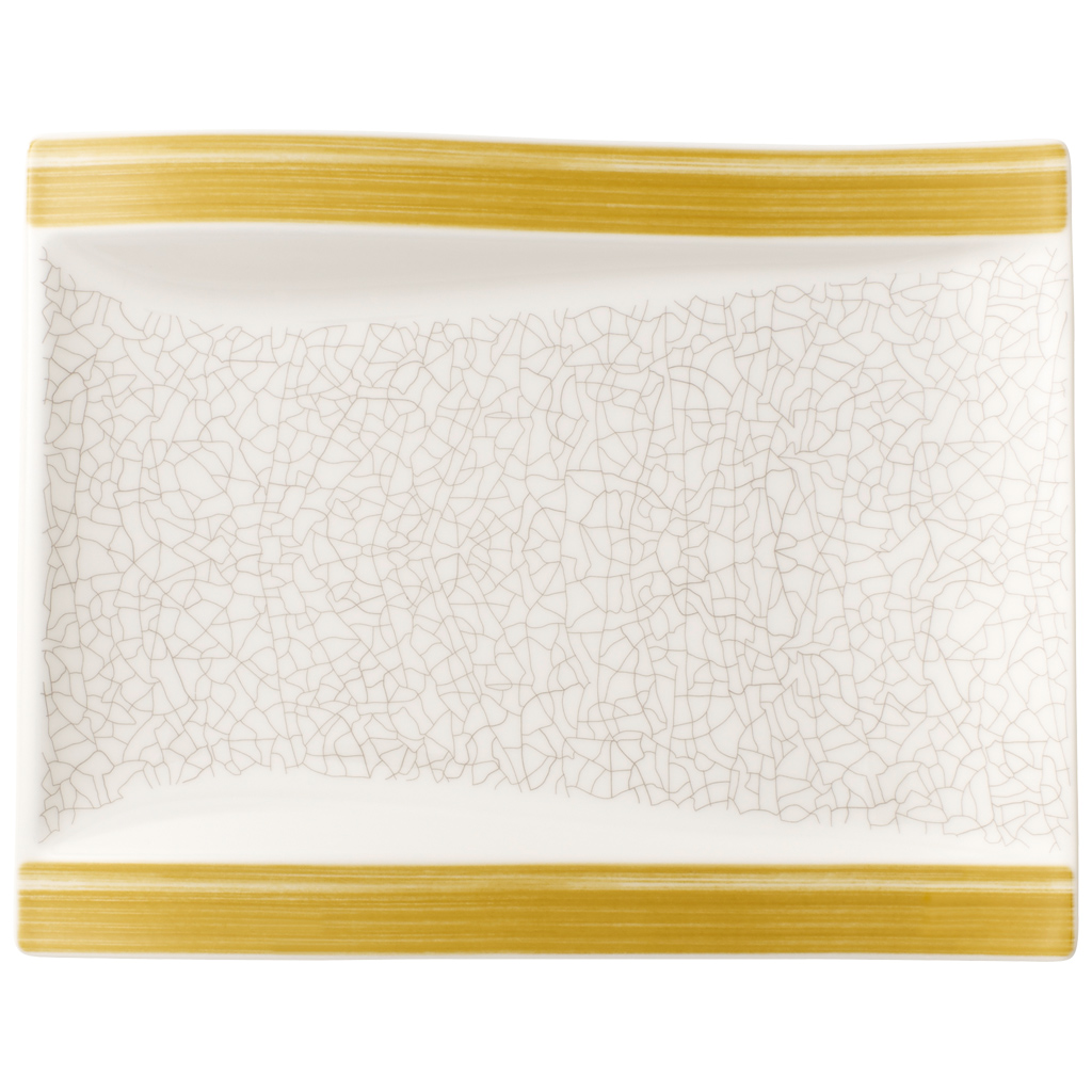 Villeroy & Boch Amarah Reed Teller flach rechteckig 26x20cm