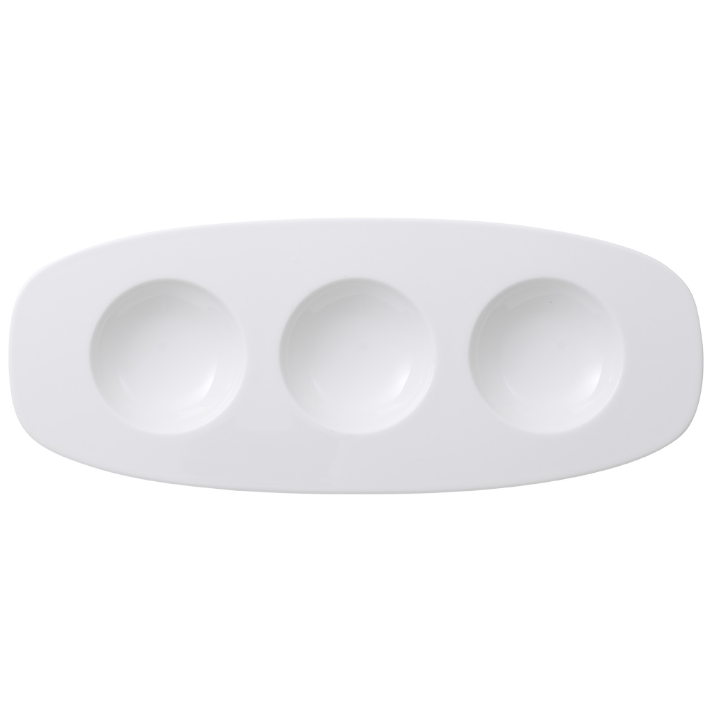 Villeroy & Boch Affinity Kompartimentenplatte oval 30x12cm