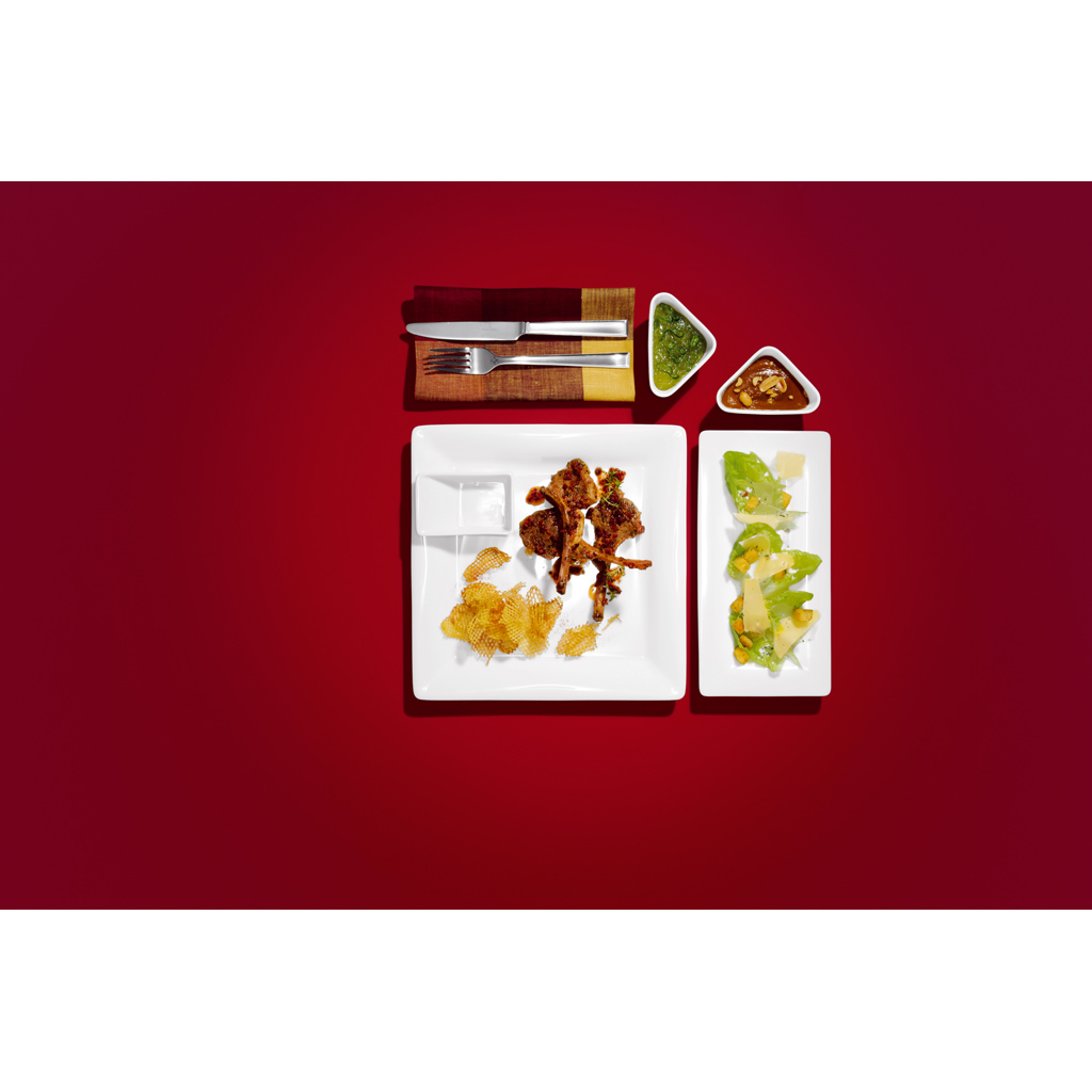 Villeroy & Boch Pi Carre Platte rechteckig 24x12cm