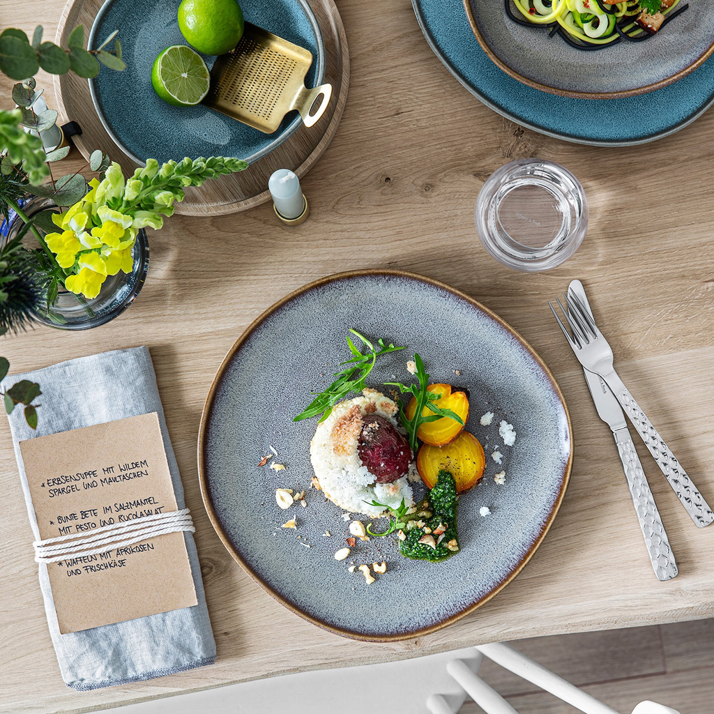 like. by Villeroy & Boch Lave beige Speiseteller 28x28x2,7cm