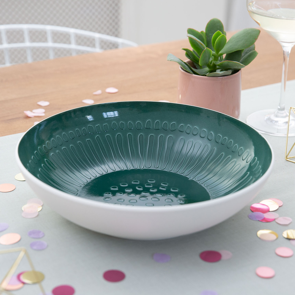 like. by Villeroy & Boch it's my match green Servierschale Blossom 26x6,5cm