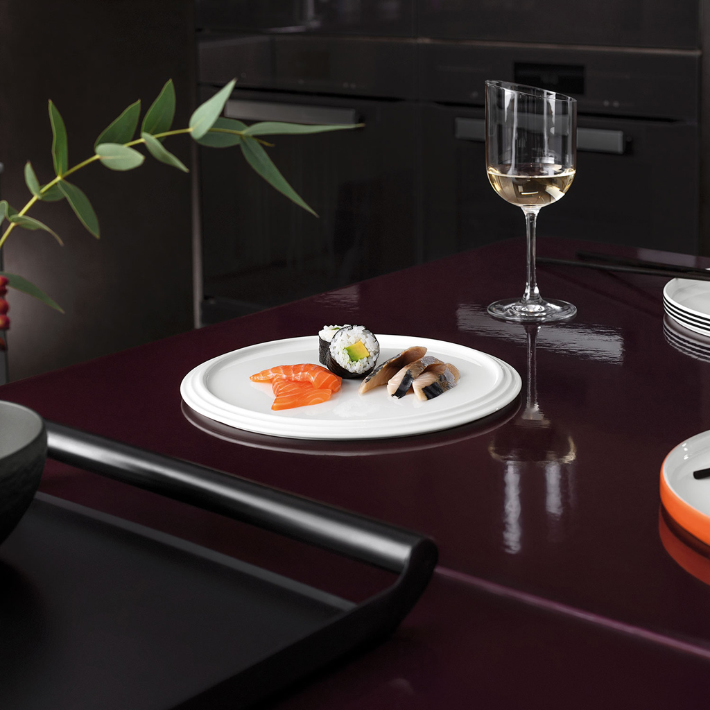 Villeroy & Boch Iconic Servierteller weiß 24x1cm