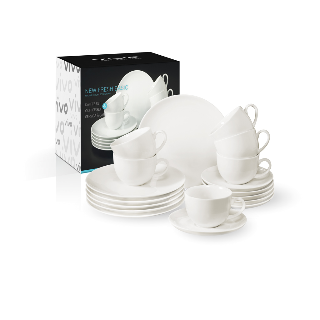 vivo - Villeroy & Boch Group New Fresh Basic Kaffee Set 18tlg.
