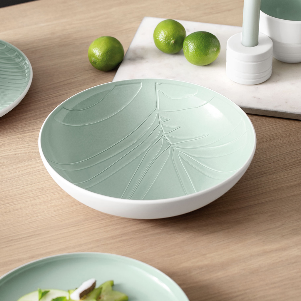 like. by Villeroy & Boch it's my match mineral Servierschale Leaf 26x6,5cm