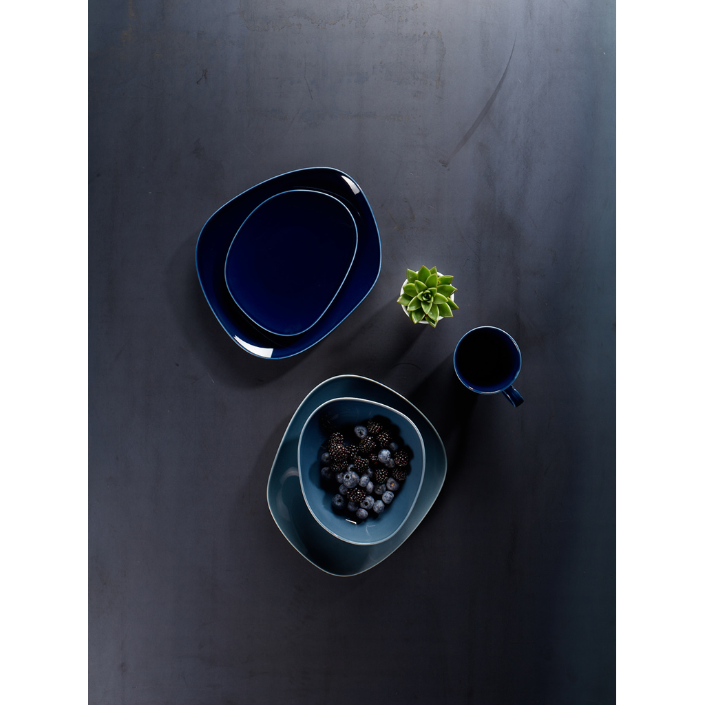 like. by Villeroy & Boch Organic Dark Blue Speiseteller 27cm