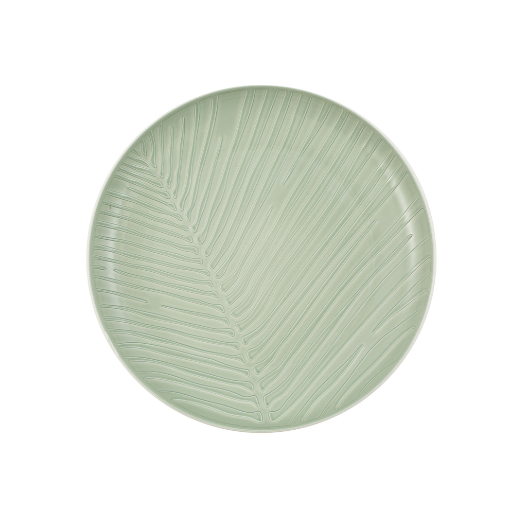 like. by Villeroy & Boch it's my match mineral Teller Leaf 24x3cm