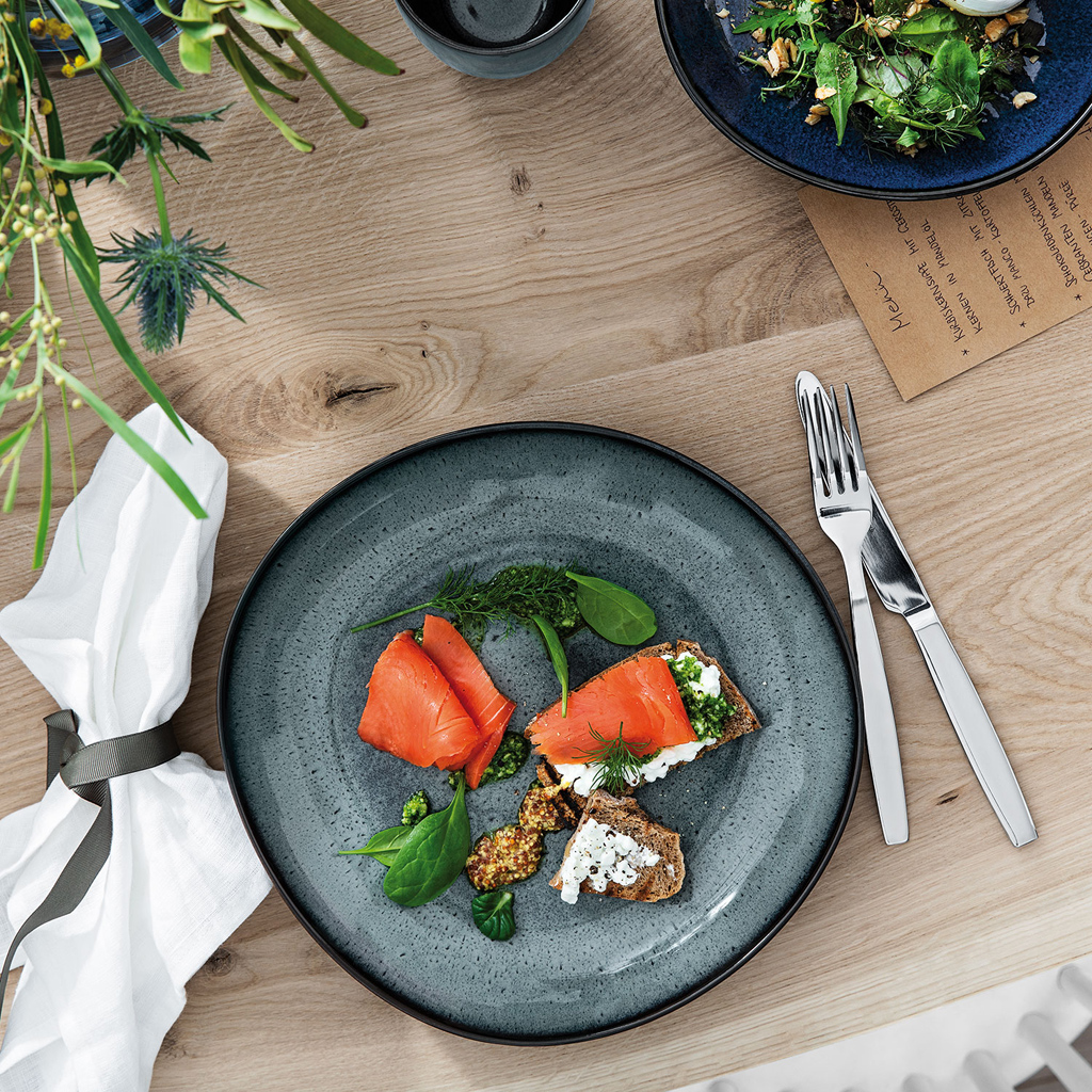 like. by Villeroy & Boch Lave gris Schale flach 28x27x4,3cm