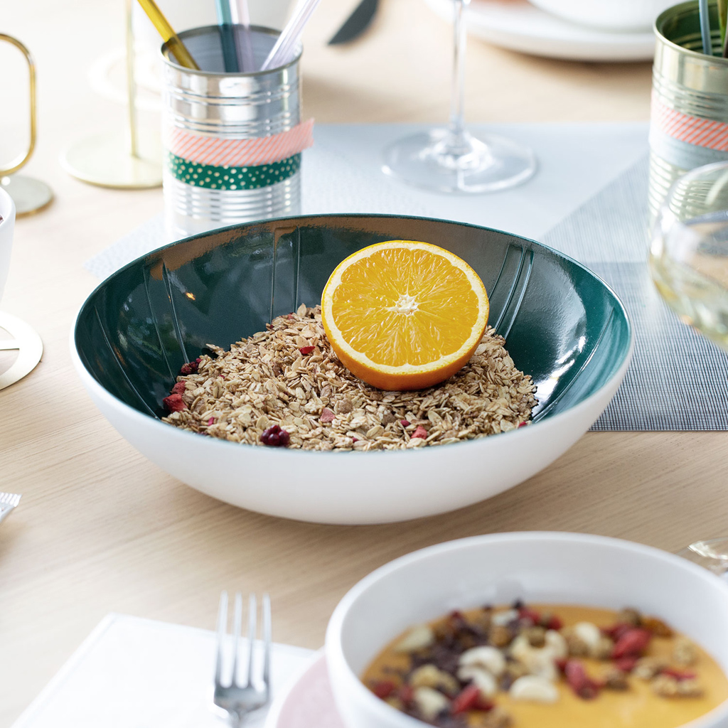 like. by Villeroy & Boch it's my match green Servierschale Leaf 26x6,5cm