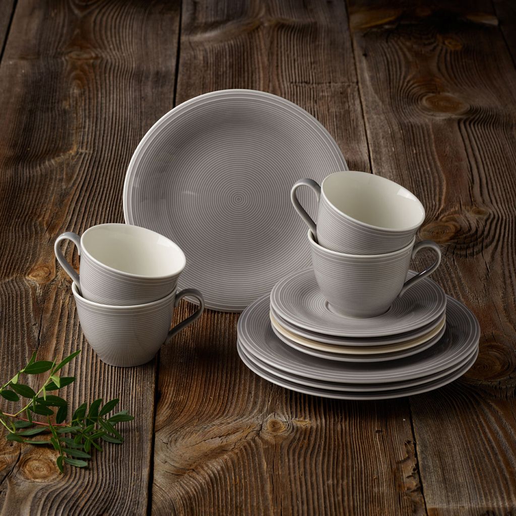 like. by Villeroy & Boch Color Loop Stone Kaffeeset 12tlg.