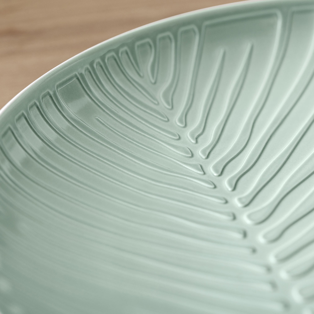 like. by Villeroy & Boch it's my match mineral Teller Leaf 24x3cm