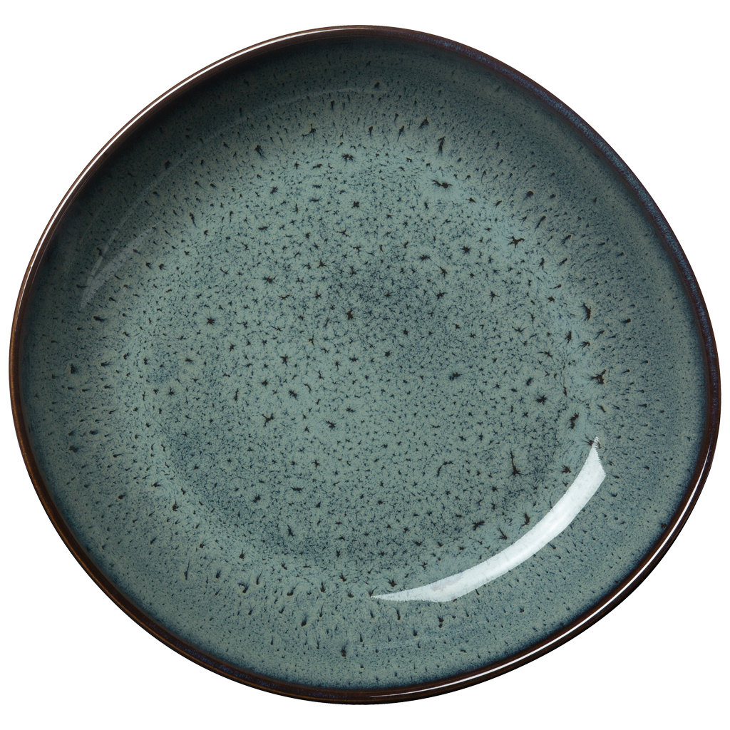 like. by Villeroy & Boch Lave gris Schale flach klein 22x21x4,2cm