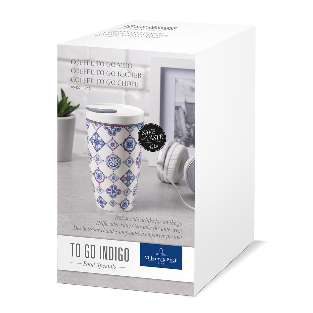 like. by Villeroy & Boch To Go Indigo Becher 0,35l -GK