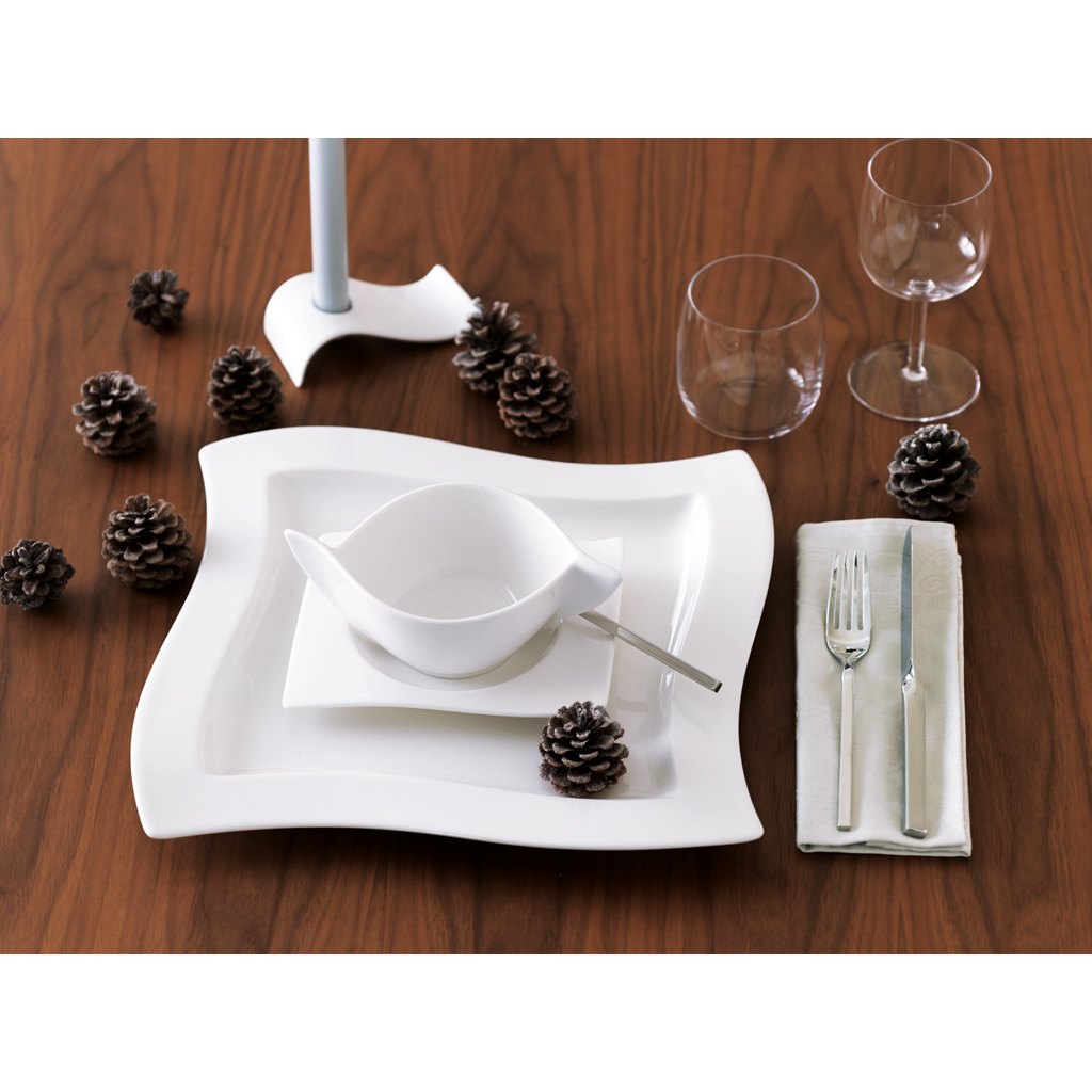 Villeroy & Boch NewWave Platte eckig 34x34cm