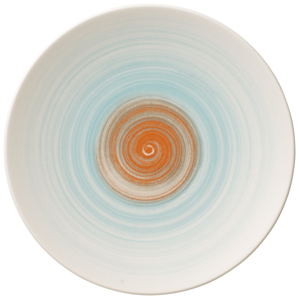 Villeroy & Boch Amarah Aquamarin Coupeteller flach 16cm