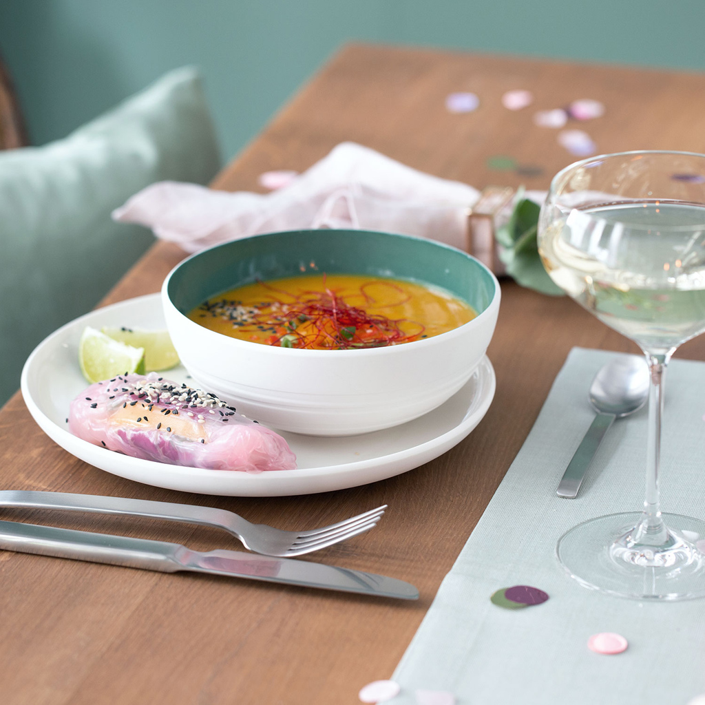 like. by Villeroy & Boch it's my match green Bol Leaf 17x6,5cm