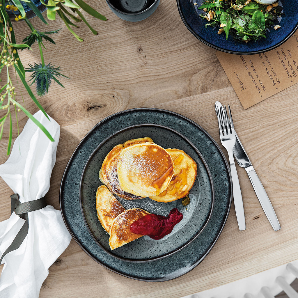 like. by Villeroy & Boch Lave gris Schale flach klein 22x21x4,2cm