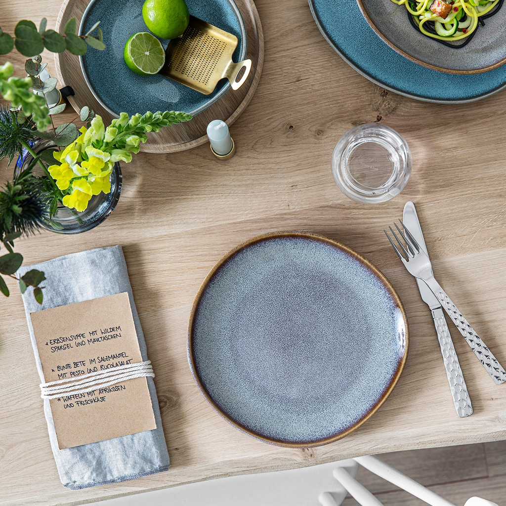 like. by Villeroy & Boch Lave beige Frühstücksteller 23,5x23x2,6cm