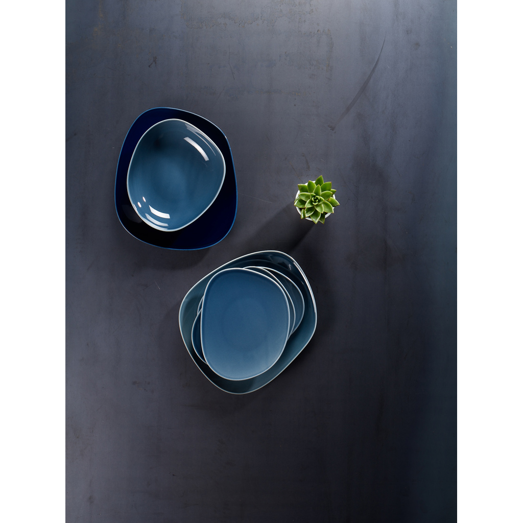 like. by Villeroy & Boch Organic Turquoise Tiefer Teller 20cm