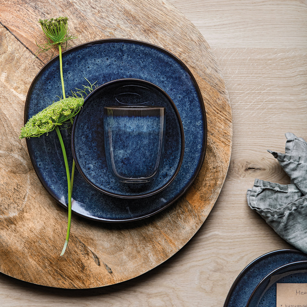 like. by Villeroy & Boch Lave bleu Frühstücksteller 23,5x23x2,6cm