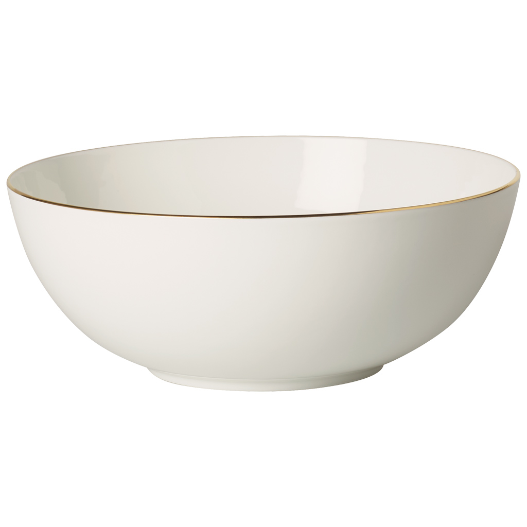 Villeroy & Boch Signature Anmut Gold Schüssel rund 22,5x22,5x9cm