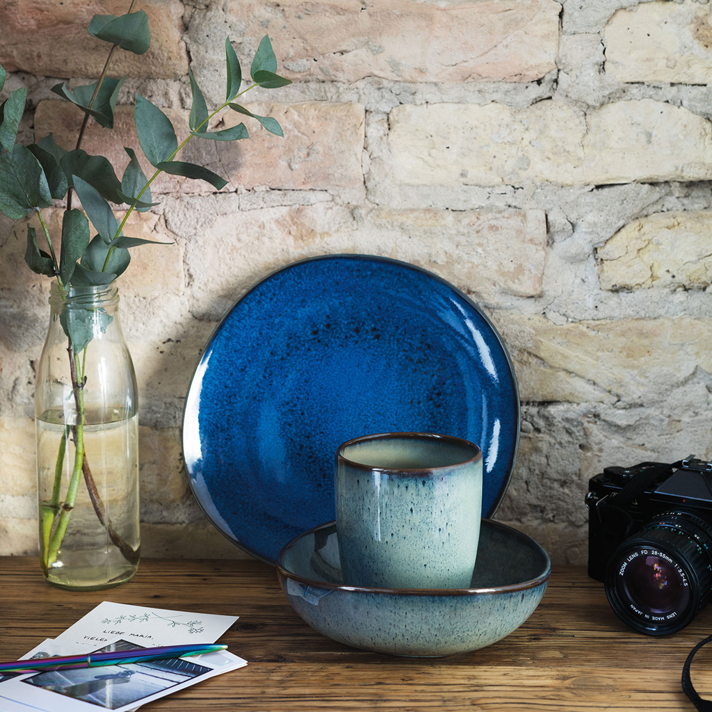 like. by Villeroy & Boch Lave bleu Frühstücksteller 23,5x23x2,6cm