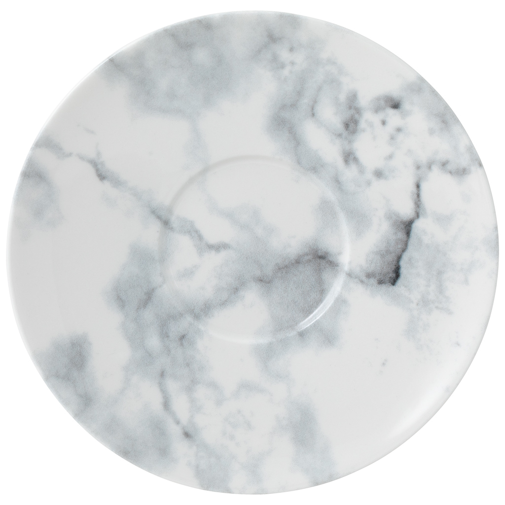 like. by Villeroy & Boch Marmory Kaffeeuntertasse white 16cm