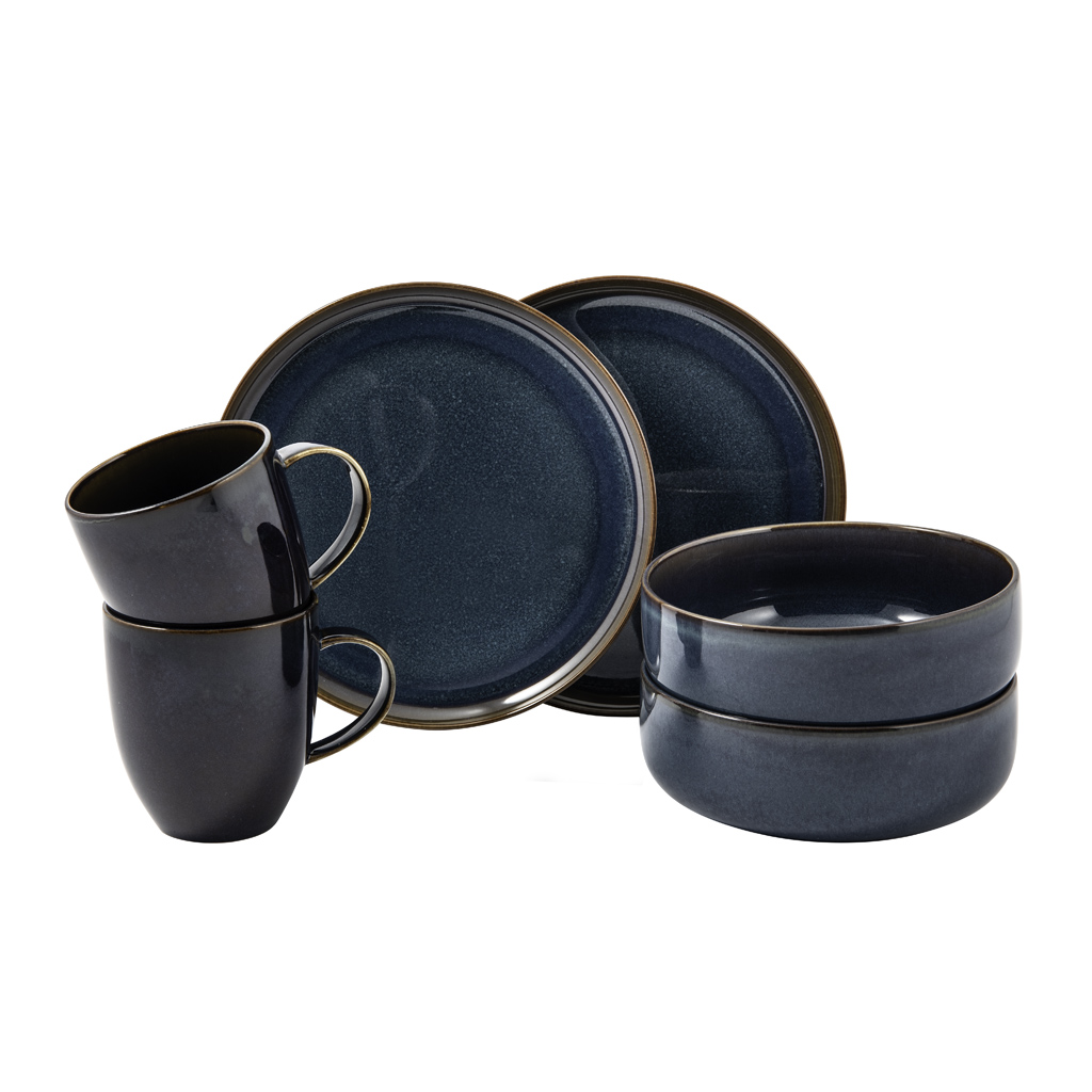 like. by Villeroy & Boch Crafted Denim Fruehstuecks Set 6tlg.