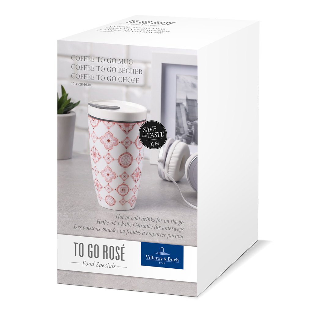 like. by Villeroy & Boch To Go Rosé Becher 0,35l -GK